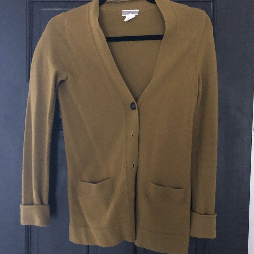 J crew cashmere cardigan so soft!